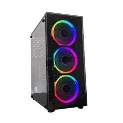 GABINETE GAMER SATE 1300K 3 FAN RGB