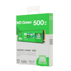 SSD WESTERN DIGITAL GREEN 500GB WDS500G4G0E M.2 NVME 4.0