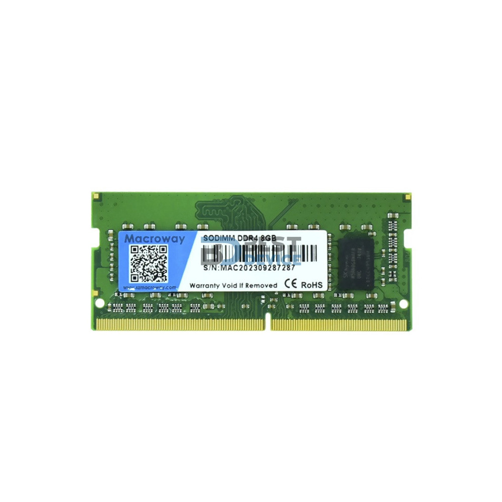 MEMORIA PARA NOTEBOOK DDR4 MACROWAY 8GB 3200MHZ