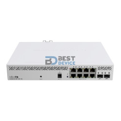 SWITCH MIKROTIK CLOUD SMART CSS610-8P-2S+IN POE