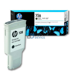 TINTA HP 728 F9J68A 300ML NEGRO MATTE