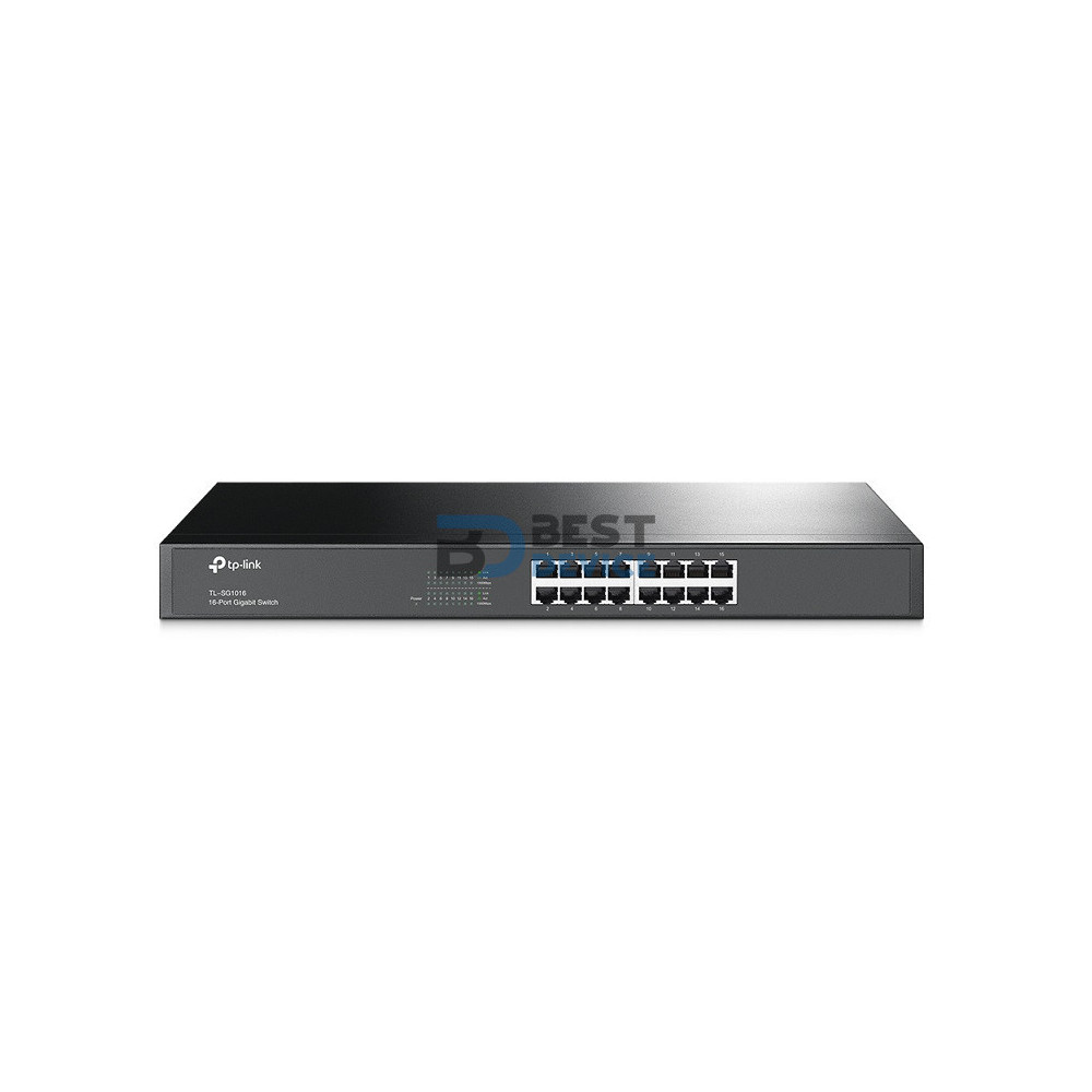 HUB SWITCH TP-LINK 16P G-LAN TL-SG1016 RACK ADMIN