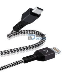 CABLE ARGOMTECH ARG-CB-0024BK LIGHTNING TYPE C 18W 1.8M