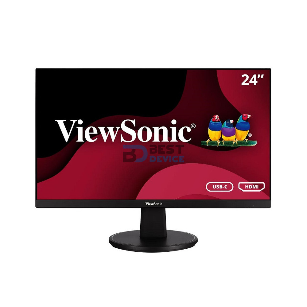 MONITOR VIEWSONIC 24" VA2447-MHU USB-C/HDMI MVA/100HZ