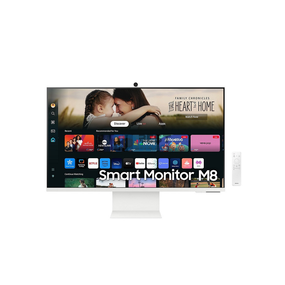 MONITOR SAMSUNG SMART 32" LS32DM801UNXZA 4K UHD