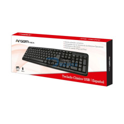 TECLADO ARGOMTECH ARG-KB-7414 USB