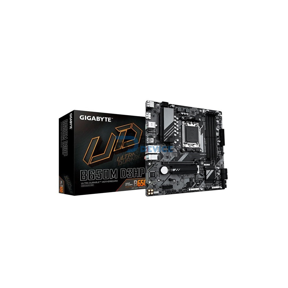 PLACA MADRE GIGABYTE AM5 B650M D3HP DDR5 S/R/HDMI/2DP/2M2/USB3.2/MATX