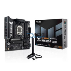 PLACA MADRE ASUS TUF GAMING B850M-E WIFI AM5 DDR5 S/R/HDMI/DP/3M2/MATX