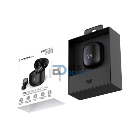 AURICULAR ARGOMTECH ARG-HS-5066BK SKEIPODS E66 TRUE WIR