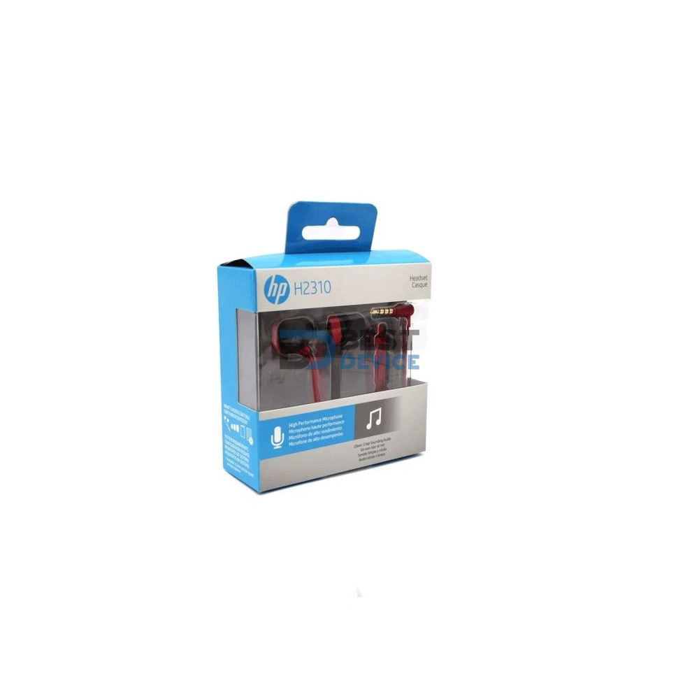 AURICULAR HP H2310 J8H45AA ABL ROJO