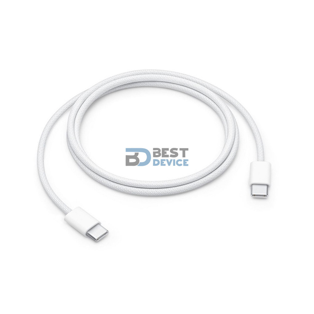 CABLE DE CARGA APPLE USB-C A USB-C MQKJ3AM/A 60W 1M