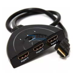 CABLE MULTIPUERTO HDMI 3PTOS