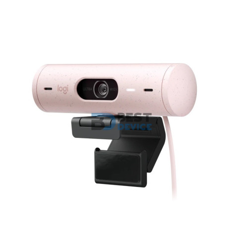 CÁMARA WEB LOGITECH 960-001418 BRIO 500 ROSA