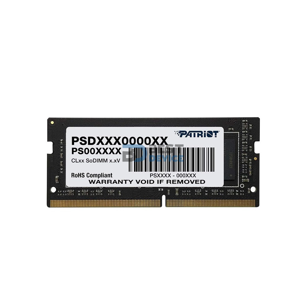 MEMORIA RAM PARA NOTEBOOK DDR4 PATRIOT 32GB 3200 MHZ