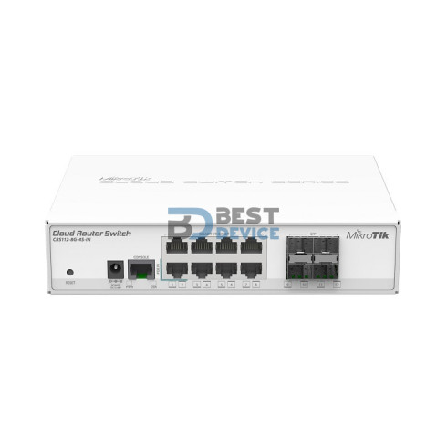 SWITCH MIKROTIK CLOUD CRS112-8G-4S-IN