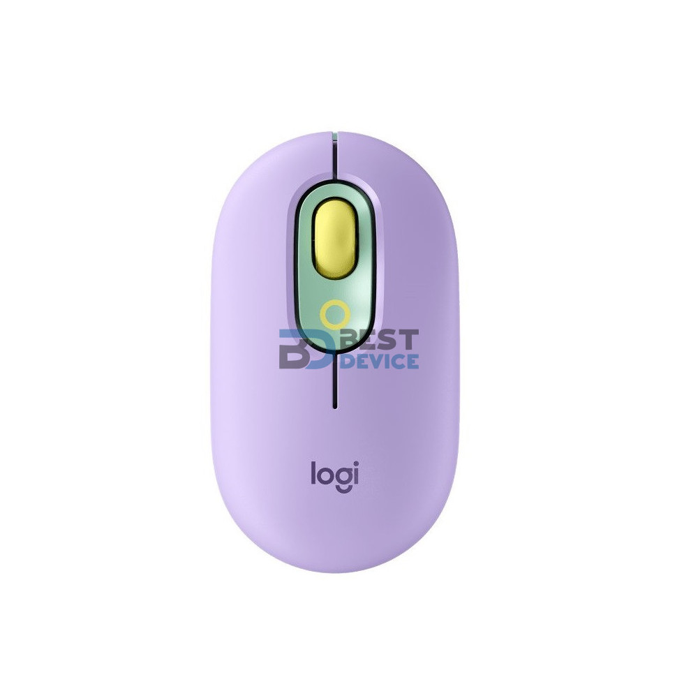 MOUSE LOGITECH 910-006550 POP WIR LILA/VERDE