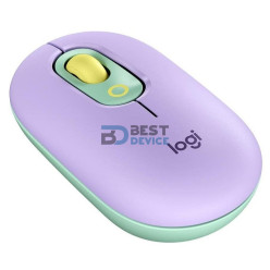 MOUSE LOGITECH 910-006550 POP WIR LILA/VERDE