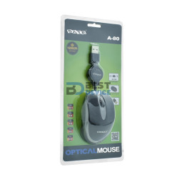 MOUSE SATE A-80 RETRACTIL