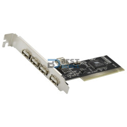 PLACA PCIe CON 4 SALIDAS USB