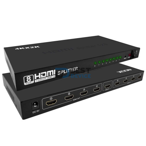SPLITER 8 PUERTOS HDMI