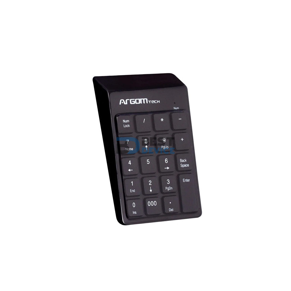 TECLADO NUMERICO ARGOMTECH ARG-KB-1076 USB