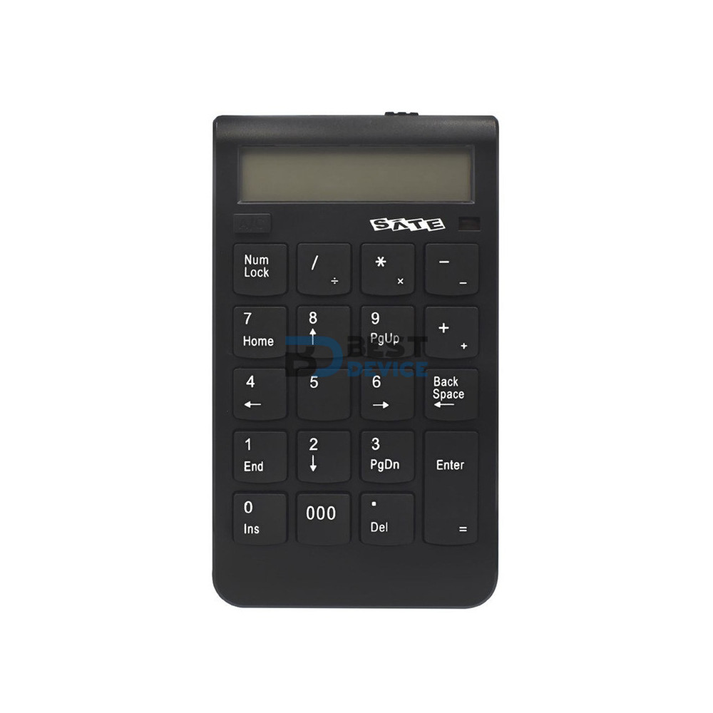 TECLADO NUMERICO INALAMBRICO SATE AK-185