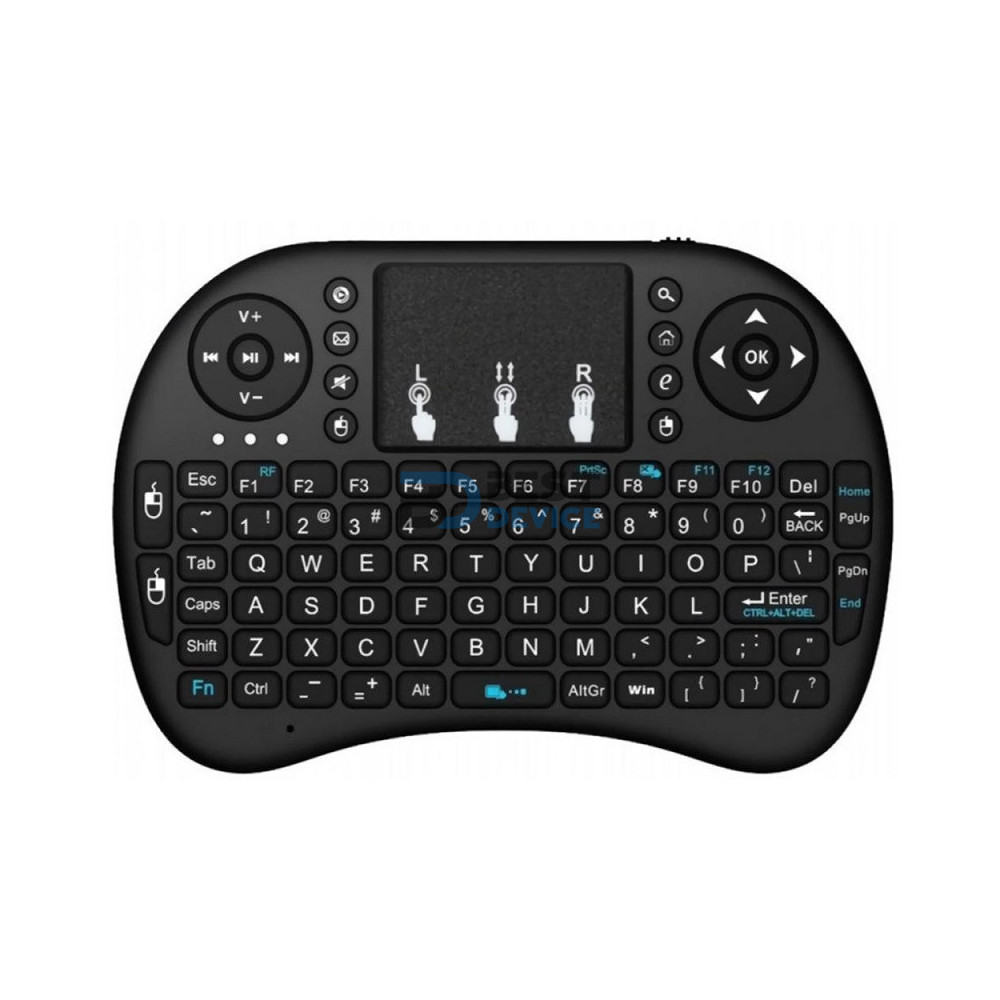 MINI TECLADO INALÁMBRICO SATE AK-723G PARA SMART TV