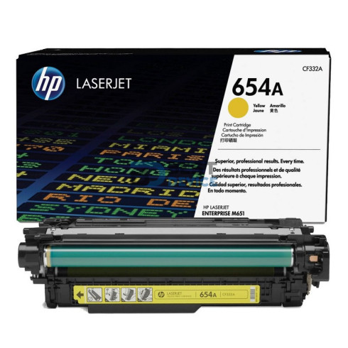 TONER HP CF332A (654A) YELLOW M651DN
