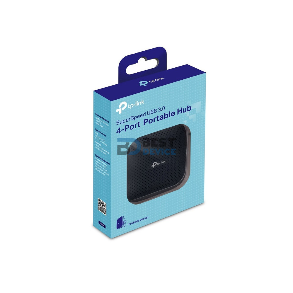 ADAPTADOR TP-LINK USB 3.0 UH400 PORTATIL 4 PUERTAS