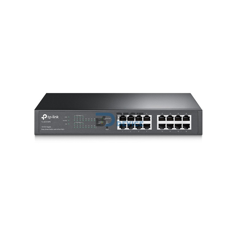 SWITCH TP-LINK 16 G-LAN TL-SG1016PE