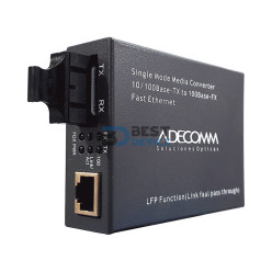 AD CONVERTER F.O 10/100 SM SC 60 KMS