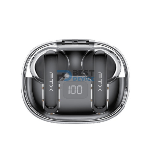 AURICULAR FTX E80-BK BT/MIC/ENC/TOUCH/IPX6/NEGRO 124603