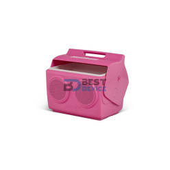 CONSERVADORA CON PARLANTE IGLOO 26 LATAS KOOLTUNES ROSA 1P 37X28X35CM 27733