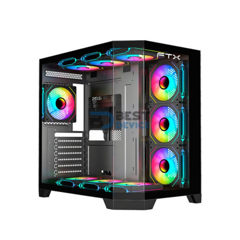 GABINETE GAMER FTX FTX-TANKBK ATX/MATX/MITX NEGRO 121046