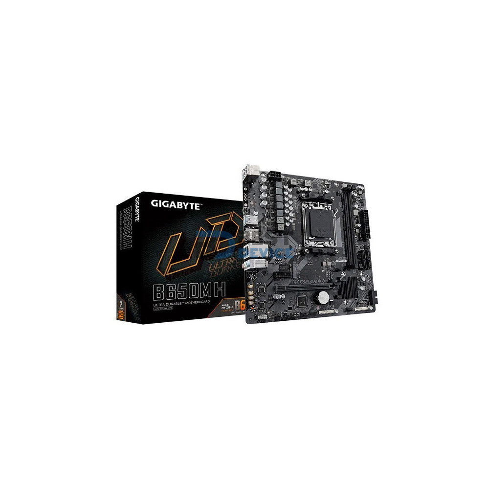 PLACA MADRE GIGABYTE AM5 B650M H DDR5 S/R/HDMI/DP/M2/USB3.2/MATX