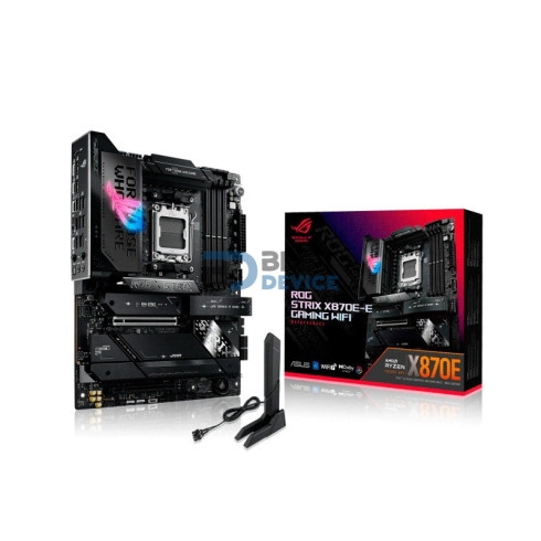 PLACA MADRE AM5 X870E-E GAMING WIFI ROG STRIX DDR5 ASUS S/R/HDMI/5M2/USB4/ATX