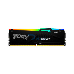 MEMORIA RAM KINGSTON DDR5 32G 5200 FURY BEAST BK KF552C40BBA-32 RGB