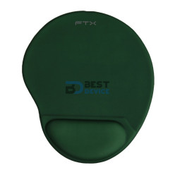 MOUSE PAD FTX FTXMPG01-GR C/APOYO GEL VERDE 124320