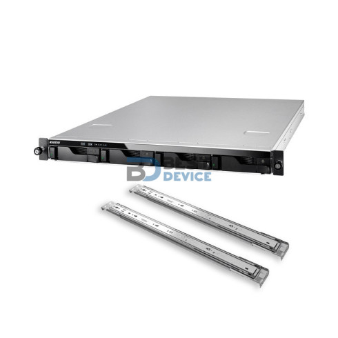 NAS ASUSTOR AS6504RS QC2.1/4BAY/8GB/4-GBLAN/4USB3.2 + RIEL