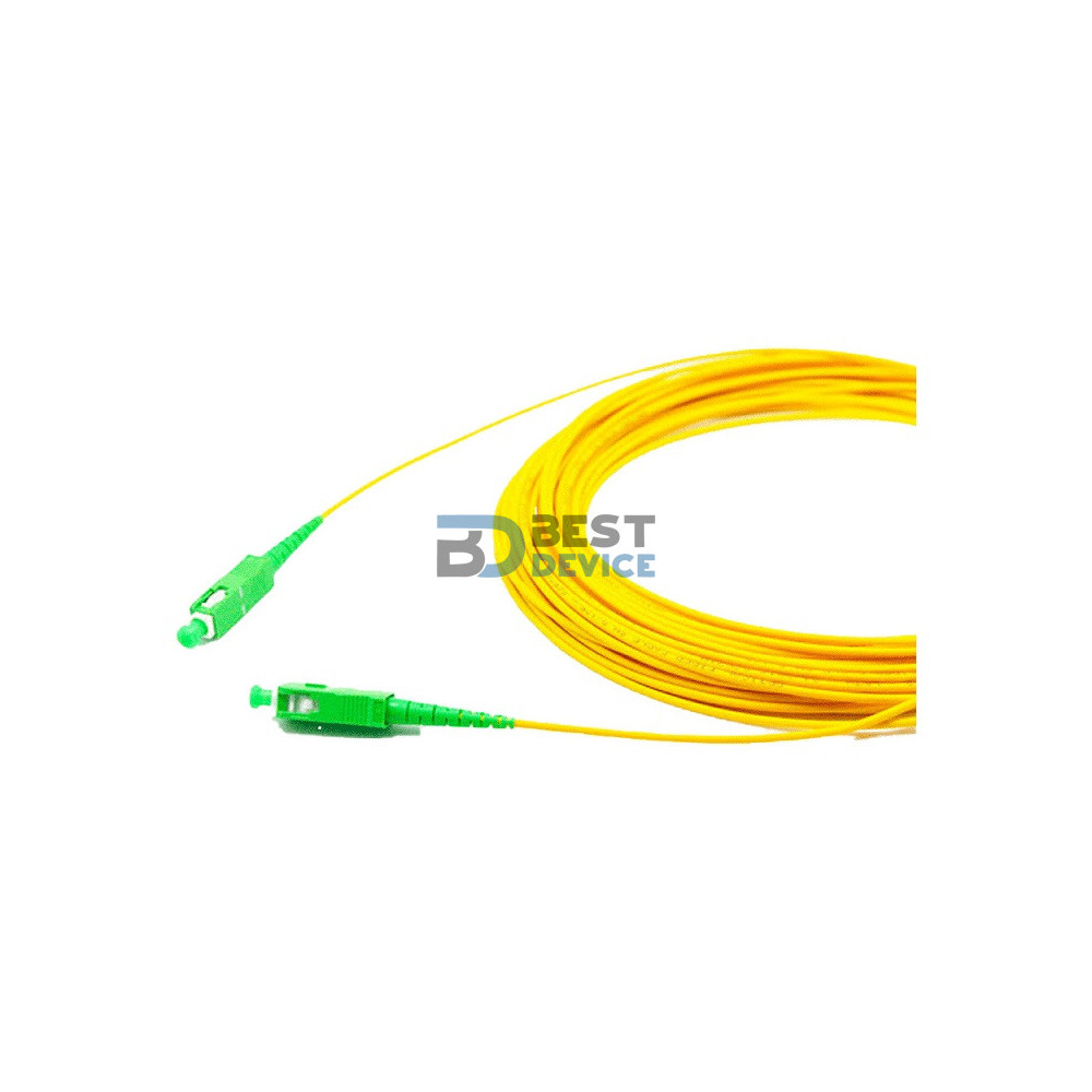 PATCH CORD F.O DUPLEX SM APC SC X 3