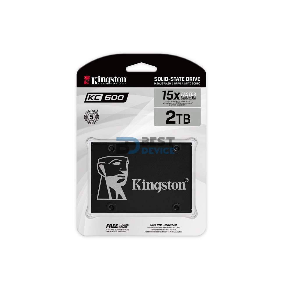 SSD KINGSTON 2TB SKC600/2048G 2.5 SATA3