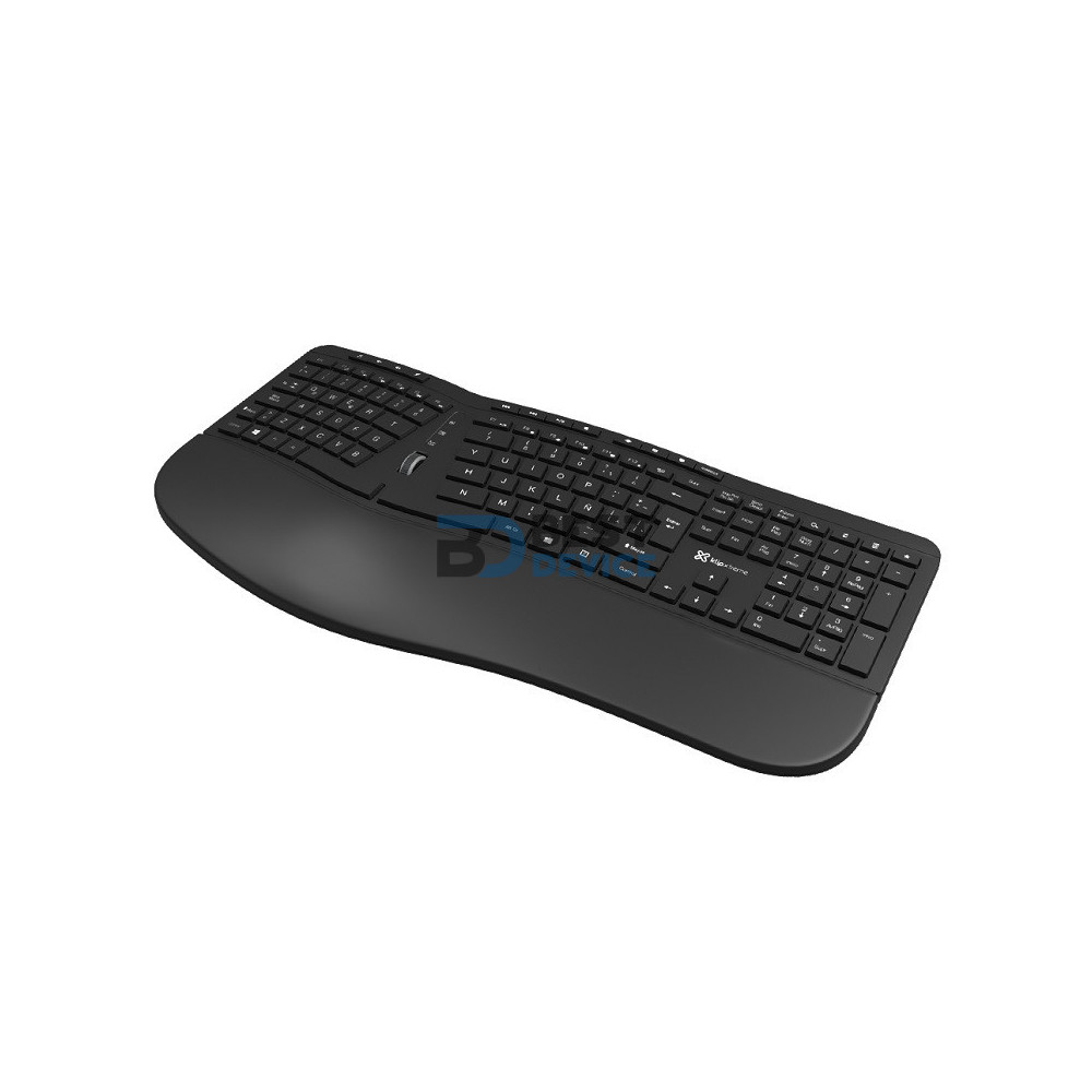 TECLADO INALÁMBRICO KLIP XTREME KBK-530S TRANSCEND WIRELESS ESP/NEGRO