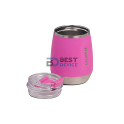 VASO TÉRMICO IGLOO 300ML SSTL WINE TUMBLER ROSA 71364