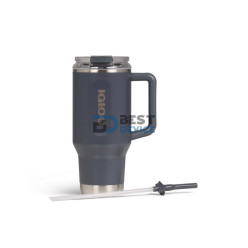 VASO TÉRMICO IGLOO 950ML SSTL FLIP 'N' SIP TRAVEL MUG CARBONITE 71222 CON PAJITA