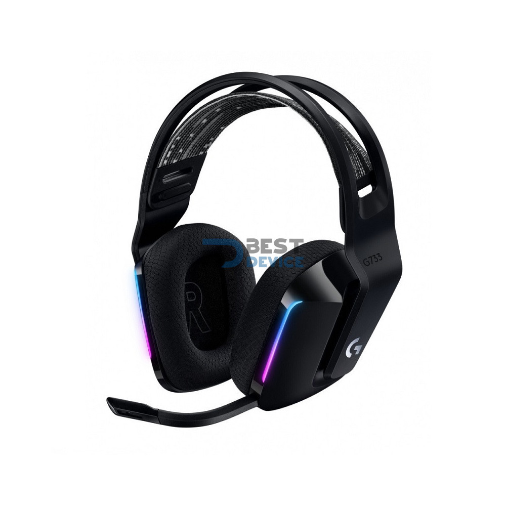 AURICULAR GAMER LOGITECH 981-000863 G733 LIGHTSPEED NEGRO WIR
