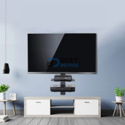 BASE DE PARED ARGOMTECH ARG-BR-8222 ESTANTES DOBLE