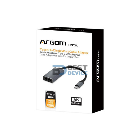 CABLE ADAPTADOR ARGOMTECH ARG-CB-0061 TIPO C-DISPLAY