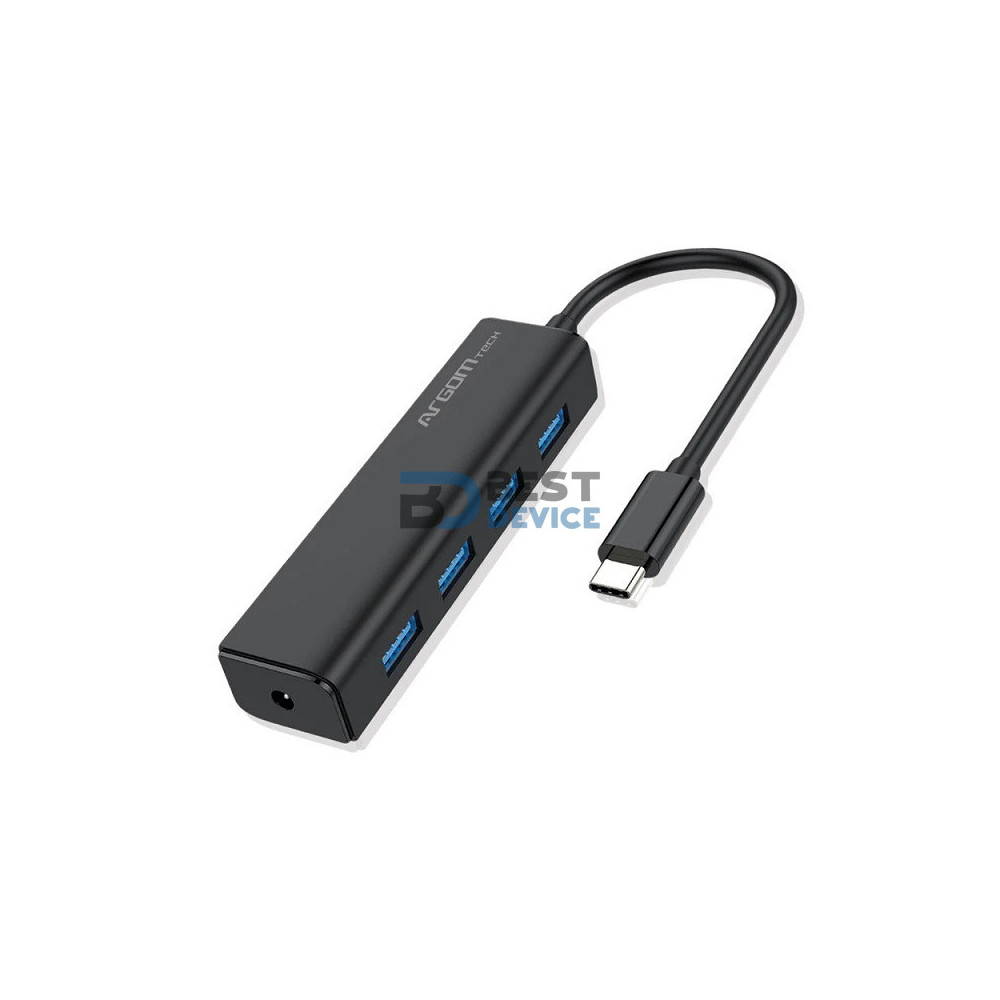 CABLE ADAPTADOR ARGOMTECH ARG-UB-0090 TIPO-C A USB 3.0 4 PTOS