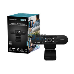 CÁMARA WEB ARGOMTECH ARG-WC-9150BK FULL HD 1080P LED C/MIC