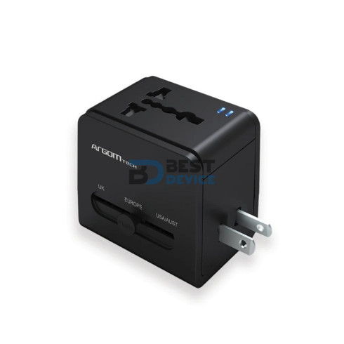 CARGADOR PARA PARED ARGOMTECH ARG-AC-0298BK TIPO C